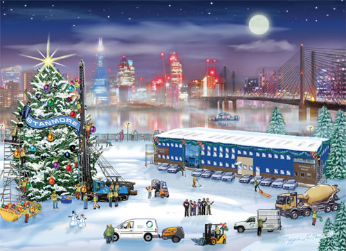 custom holiday cards corporate