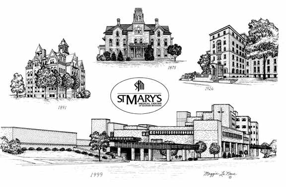 St. Mary's Hospital of Saginaw, established in 1874