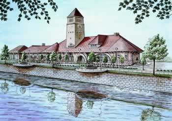 Clara's Battle Creek Michigan depot restaurant