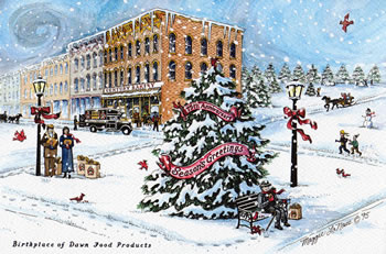 Dawn Food holiday cards