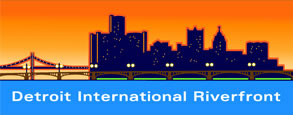 Detroit Riverfront Custom art